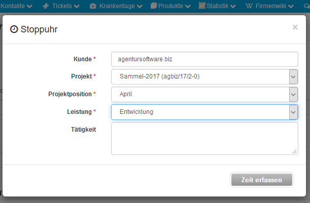 Neues Stoppuhr Layout